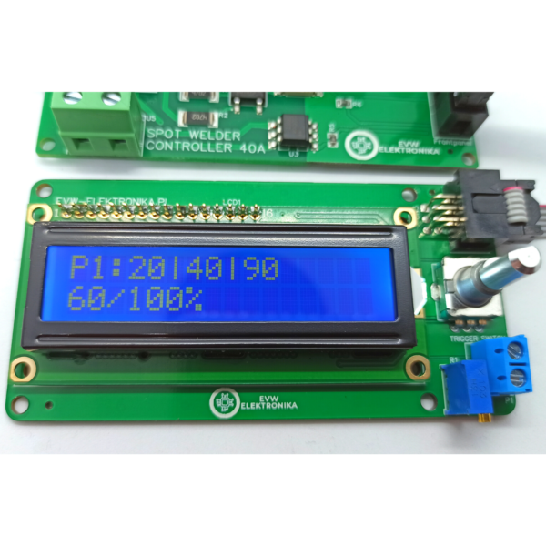 sterownik zgrzewarki punktowej 40A arduino LCD BTA41